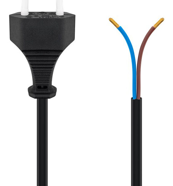 GOOBAY καλώδιο τροφοδοσίας Euro male 2x0.75 mm² 50085