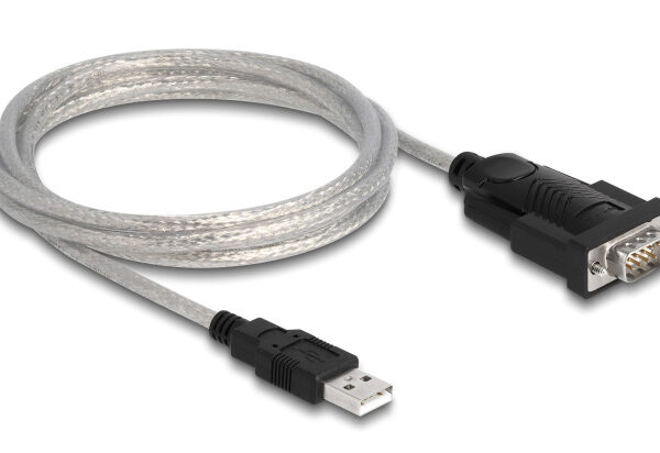DELOCK καλώδιο USB σε RS-232 DB9 61314 με αντάπτορα DB25