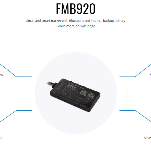 TELTONIKA GPS Tracker αυτοκινήτου FMB920