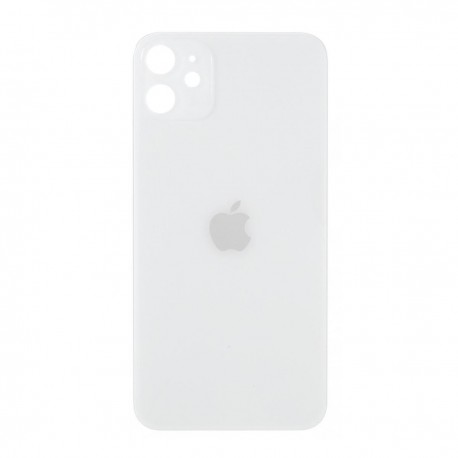 Tech Up - Apple iPhone 11 BackCover with Bigger Hole White GRADE A