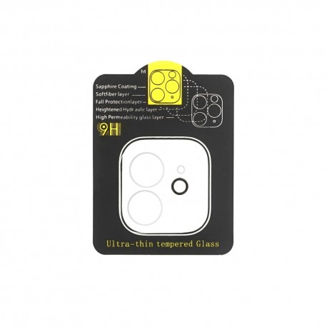 Tech Up - Apple iPhone 12 Mini Prio Tempered Glass for Camera Lens Clear