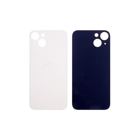 Tech Up - Apple iPhone 13 Mini BackCover With Bigger Hole White GRADE A