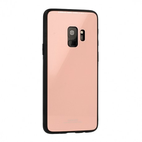 Tech Up - Huawei Y6 2018 Testa Glass  Silicone Pink