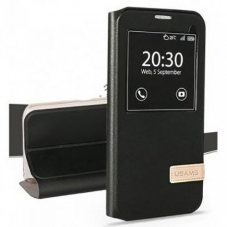 Tech Up - iPhone 6/6s Usams Muge S-View Case Black
