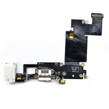 Tech Up - Apple iPhone 6S Plus Dock Connector white/gold ORIGINAL
