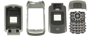 Tech Up - Motorola V3x Vodafone Cover grey ORIGINAL SWAP