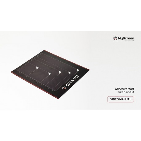 Tech Up - MyScreen Cut&Use Spare Cutting Mat 11" Adhesive V2