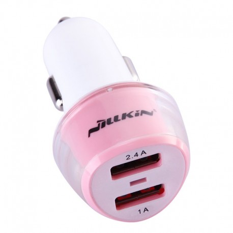 Tech Up - Nillkin Jelly Dual Usb Car Adapter Pink