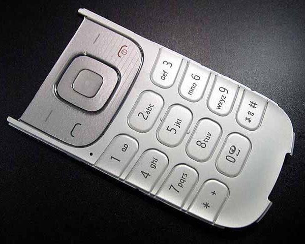 Tech Up - Nokia 3710f Keypad white ORIGINAL