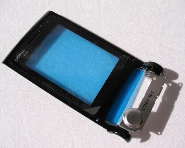 Tech Up - Nokia N76 DisplayCover/B Cover black ORIGINAL