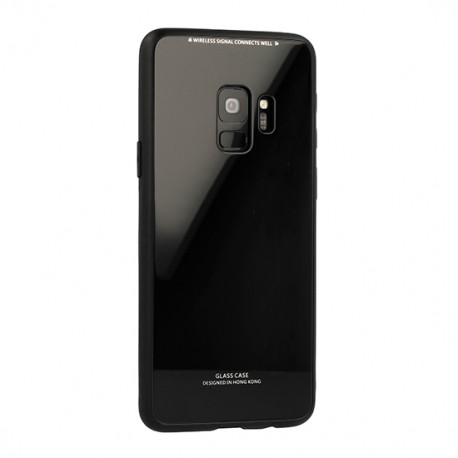 Tech Up - Samsung Galaxy J3 2017 Testa Glass  Silicone Black