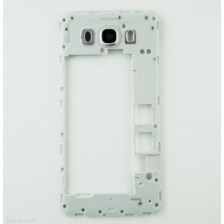 Tech Up - Samsung Galaxy J7 2016 MiddleCover+Camera Lens White ORIGINAL
