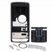 Tech Up - Sony Ericsson K850 Cover+Keypad black/blue ORIGINAL