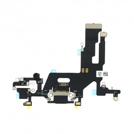 Tech Up - Apple iPhone 11 Lightning Connector+Microphone Black HQ