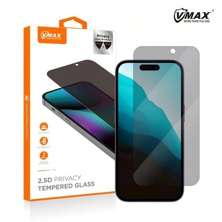 Tech Up - Apple iPhone 11 Pro Max/XS Max Vmax Privacy 0.33mm Tempered Glass 2