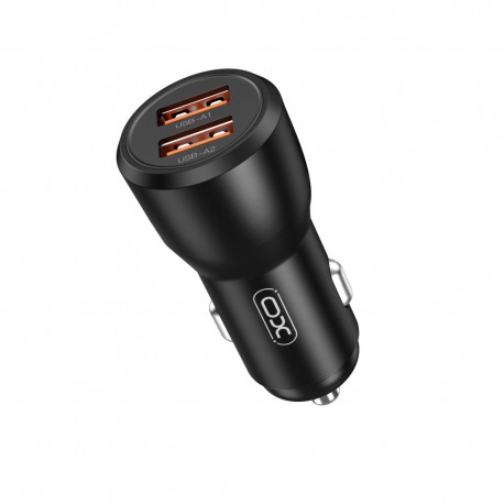 Tech Up - XO CC56 PD 30W 2Usb Car Adapter Charger Black