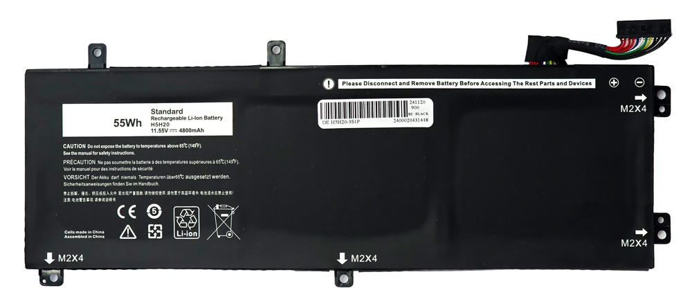 POWERTECH συμβατή μπαταρία H5H20 για DELL Precision 5510/5520/5530 - TechUp POWERTECH συμβατή μπαταρία H5H20 για DELL Precision 5510/5520/5530 - TechUp