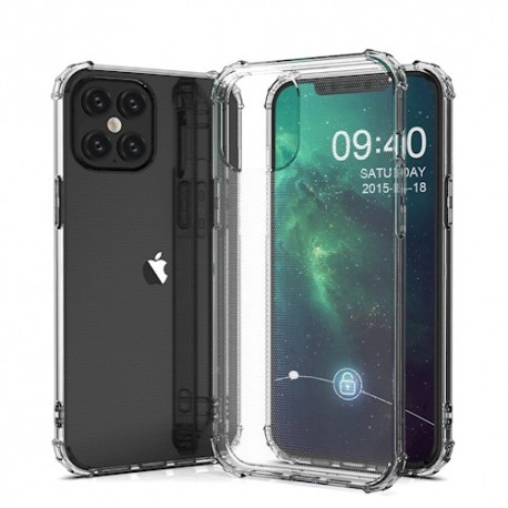 Tech Up - Samsung Galaxy A02S Testa Anti Shock Silicone Transparent