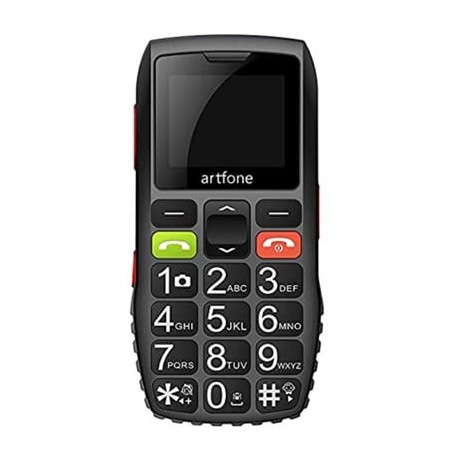 Tech Up - Artfone C1 Dual Sim 1.8'' GSM Phone Black (Ελληνικό Μενού)