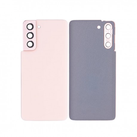 Tech Up - Samsung Galaxy S21 5G BatteryCover+Camera Lens Pink GRADE A