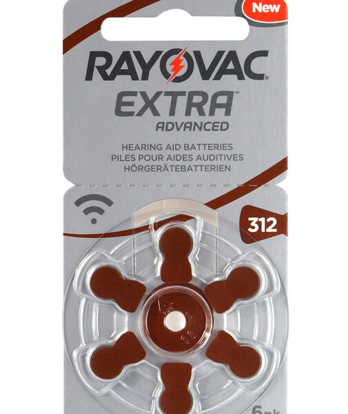 RAYOVAC μπαταρίες ακουστικών βαρηκοΐας 312MF