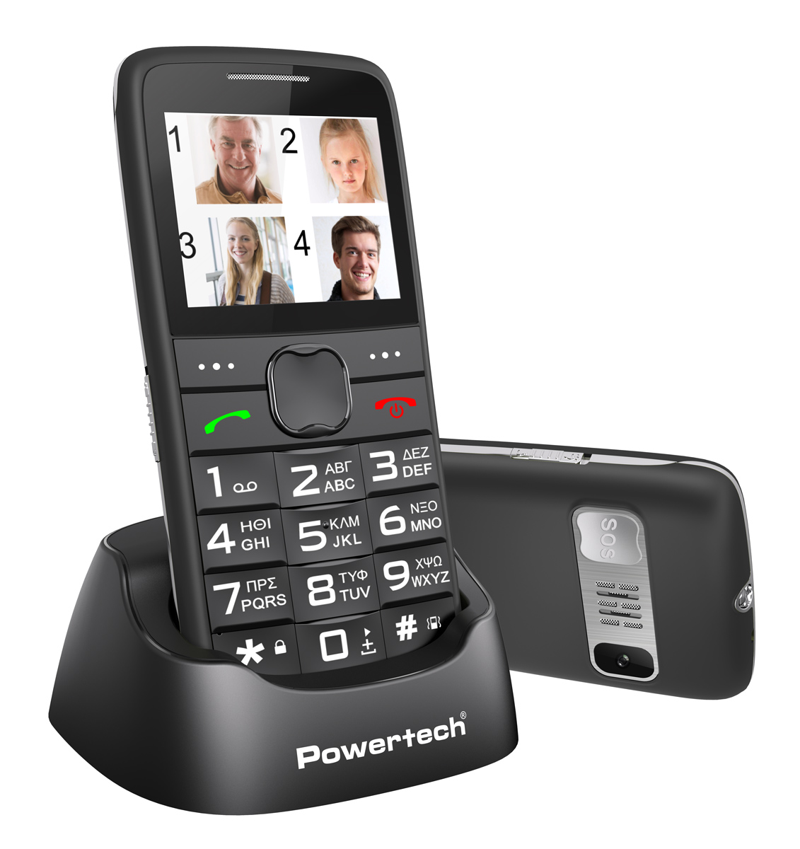 POWERTECH κινητό τηλέφωνο Sentry Eco V2 PTM-18 POWERTECH κινητό τηλέφωνο Sentry Eco V2 PTM-18
