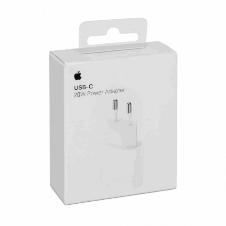 Tech Up - Apple MUVV3ZM/A Type C Wall Charger Adapter 20W White BLISTER ORIGINAL