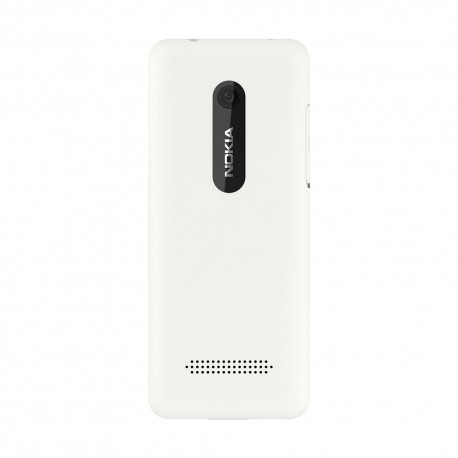 Tech Up - Nokia 206 Dual Sim BatteryCover White ORIGINAL