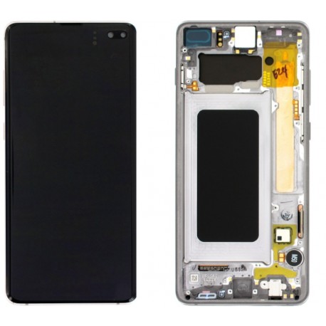 Tech Up - Samsung Galaxy S10 Plus Lcd+Touch Screen+Frame Prism Black ORIGINAL