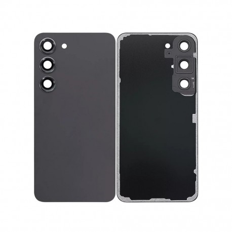 Tech Up - Samsung Galaxy S23 5G BatteryCover+Camera Lens Black GRADE A